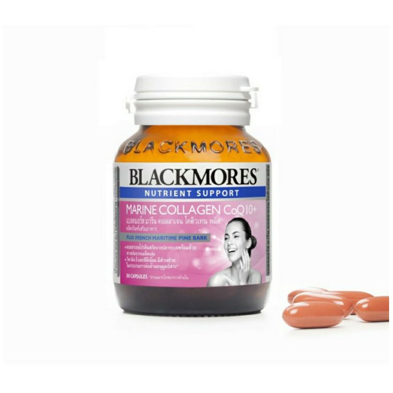 blackmores-marine-collagen-coq10-แบลคมอร์ส-มารีน-คอลลาเจน-โคคิวเทนพลัส-30เม็ด