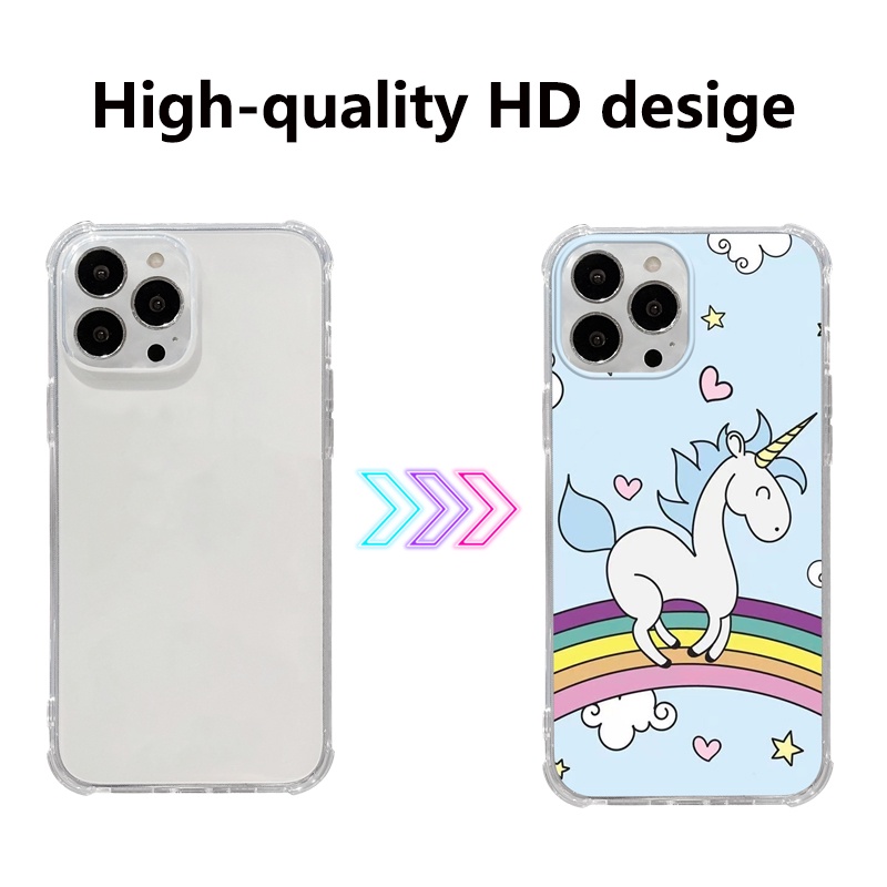 เคสโทรศัพท์มือถือ-tpu-แบบนิ่ม-ลายม้าโพนี่-สีรุ้ง-สีชมพู-สําหรับ-iphone-14-13-12-11-promax-14plus-mini-x-xs-xr-xsmax-6-6s-5-5s-6plus-6splus-7-8-se2020-7plus-8plus