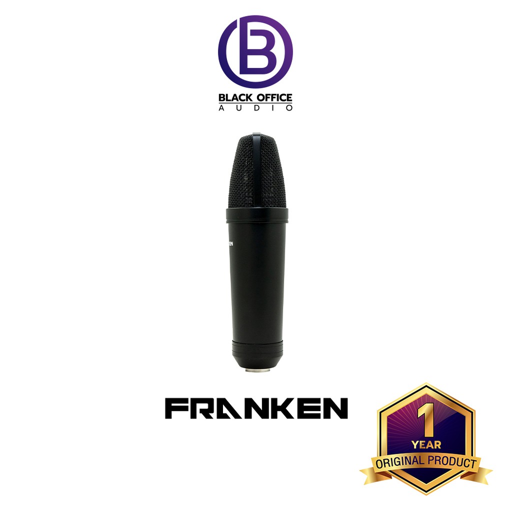 franken-sm-1-ไมค์คอนเดนเซอร์-ไมค์อัดเสียง-บันทึกเสียง-โฮมสตูดิโอ-condenser-microphone-blackofiiceaudio