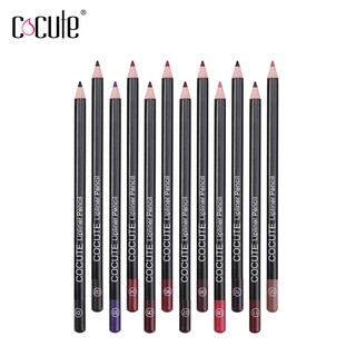 ภาพหน้าปกสินค้าCocute ดินสอเขียนขอบปาก แบบกันน้ำ ติดทนนาน 12 สี ซึ่งคุณอาจชอบสินค้านี้