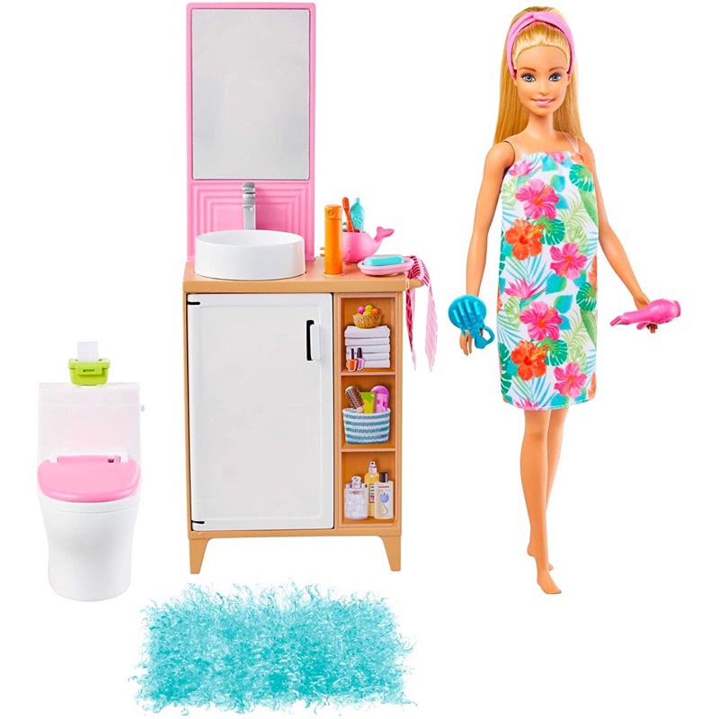 barbie-doll-and-bedroom-furniture-playset-ตุ๊กตาบาร์บี้-เฟอร์นิเจอร์ห้องนอน