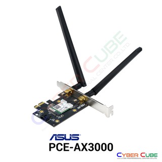 ASUS PCE-AX3000 AX3000 Dual Band PCI-E WiFi 6 (802.11ax) Bluetooth 5.0, MU-MIMO Adapter การ์ดไวไฟ