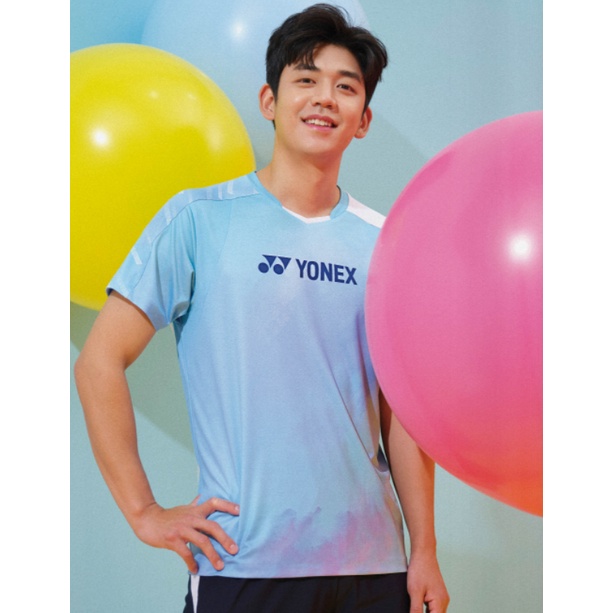 เสื้อกีฬา-yonex-3715blue-ผ้ากีฬา-ผ้าใส่สบาย