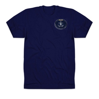 เสื้อยืดสีกรมท่า ลาย Navy Frog