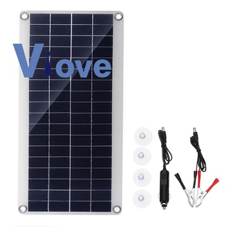 300W Solar Panel Portable Waterproof Outdoor Battery Charger for Car