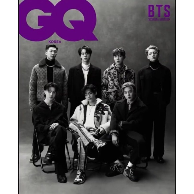 พร้อมส่ง-bts-x-lv-by-vogue-gq-2022-january-issue-bts-special-edition-ชำระปลายทางได้