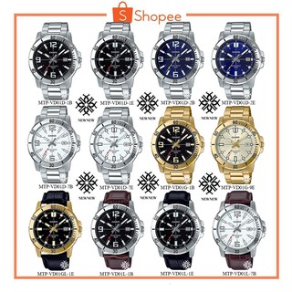 ร้านแนะนำCASIO STANDART รุ่น MTP VD01 ของแท้ รับประกันศูนย์ 1 ปี MTPVD01 ประกันร้าน1 ปี img 0