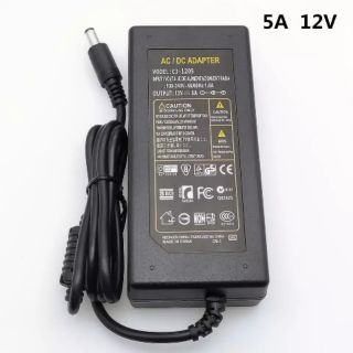 12V5A ใหม่ AC 100 V-240 V 60W power Adapter DC12V 5A 2.1mm-2.5 มม.* 5.0mm DC ปลั๊กอะแดปเตอร์