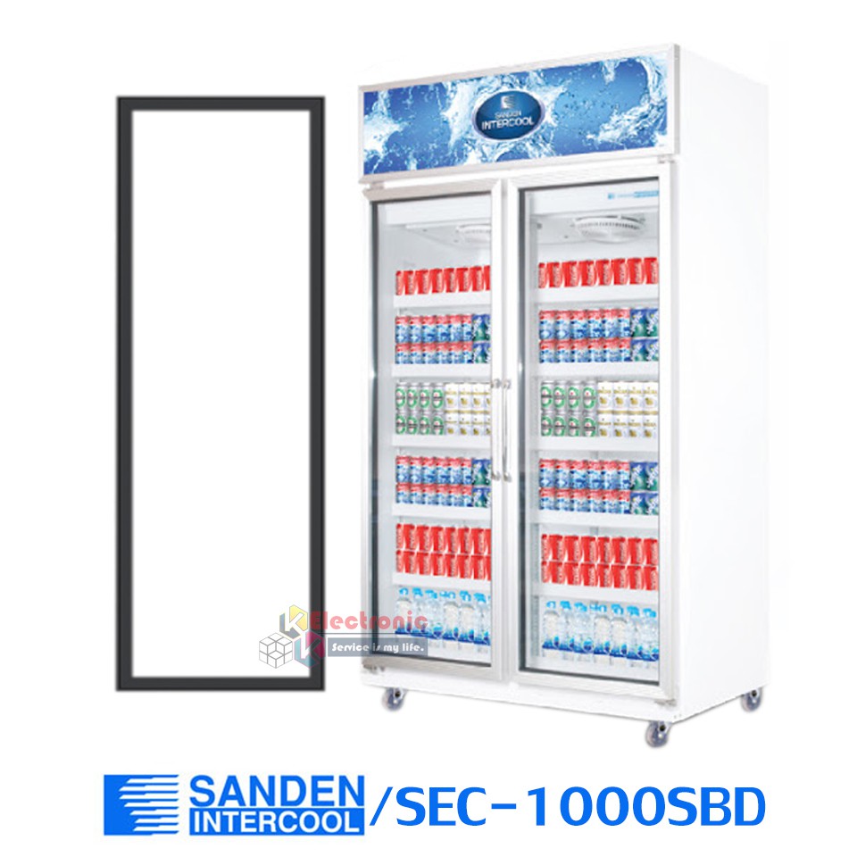 ภาพหน้าปกสินค้าขอบยางประตูตู้แช่ Sanden Intercool รุ่นSEC-1000SBD (ตู้แช่ 2 ประตูใหญ่)ของแท้ จากร้าน kkelectronic บน Shopee