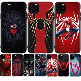 ภาพขนาดย่อของสินค้าMarvel Spider Man Apple iPhone 11 7 8 SE 2020 7Plus 8Plus 6 6s XR silicone phone Case casing cover