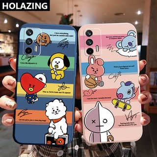 เคสป้องกันโทรศัพท์มือถือ ขอบสี่เหลี่ยม ลายการ์ตูน สําหรับ OPPO A16 A94 A53 A15 A12 AX7 A52 A72 A92 A74 A54 5G