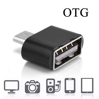 อะแดปเตอร์แปลง OTG Micro USB เป็น USB ใช้ได้กับอุปกรณ์อิเล็กทรอนิกส์ รถยนต์