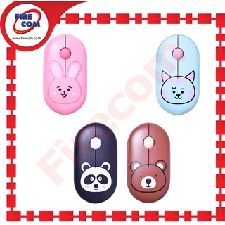 เมาส์ MOUSE Oker M693 Fashionable Wireless Mini-portable (คละลาย) สามารถออกใบกำกับภาษีได้