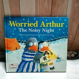 หนังสือปกแข็ง Worried Arthur The Notsy Night มือสอง