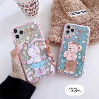 พร้อมส่ง 2 ลายจ้า เคสใส เคสใสลายการ์ตูน 🐻บั้มหมีน้ำตาลชาย/บั้มหมีม่วงหญิง