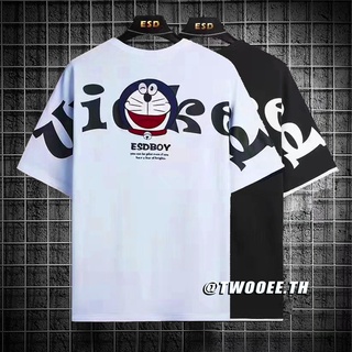 เสื้อยืดแขนสั้น พิมพ์ลายการ์ตูนแมว Jingle Cat แฟชั่นฤดูร้อน สไตล์เกาหลี สําหรับผู้หญิง