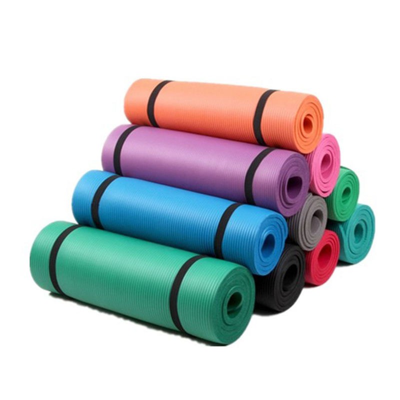 ภาพสินค้าเสื่อโยคะ เบาะโยคะ yoga mat เสื่อออกกำลังกาย 8mm กันลื่น A009 กีฬา ฟิตเนส การออกกำลังกาย บ้าน สากลสำหรับผู้ใหญ่ จากร้าน newsunding บน Shopee ภาพที่ 1