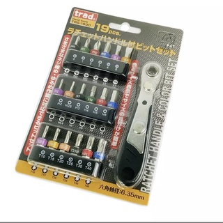 ชุดไขควง ก๊อกแก๊ก Trad Hand Tools TRS-1930 19Pcs.