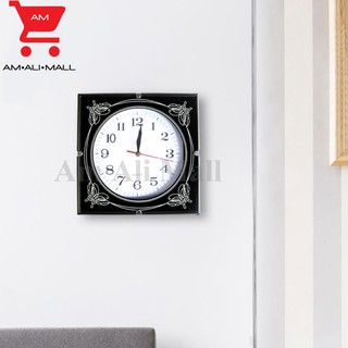 Am Ali Mall นาฬิกา นาฬิกาแขวน นาฬิกาแขวนผนัง นาฬิกาติดผนัง นาฬิกาทรงสี่เหลี่ยม นาฬิกาสี่เหลี่ยมจัตุรัส