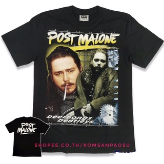 เสื้อยืด Postmalone เสื้อวง post malone