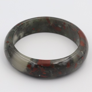 กำไล Red Jasper เนื้อ quartz ขนาดหน้ากว้าง 18 มม. ขนาดวงใน 63 มม.