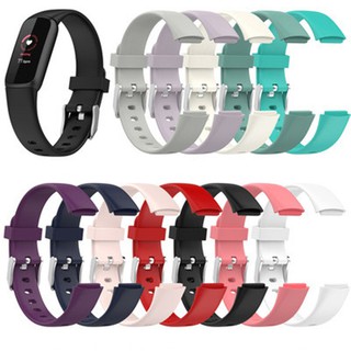 สายนาฬิกาข้อมือซิลิโคน สําหรับ Fitbit Luxe Smart Watch Band Wrist Bracelets Fitbit Luxe Series