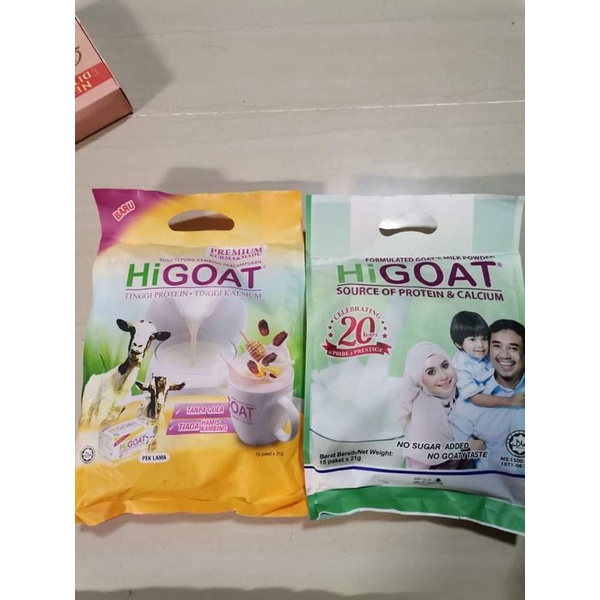 ภาพหน้าปกสินค้านมแพะ​Hi​ goat​ แพค15ซอง จากร้าน salma2560 บน Shopee