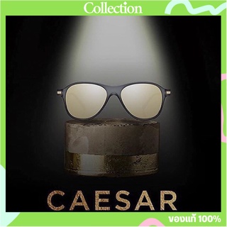 ของแท้ สินค้ามีตำหนิ Le Specs Luxe Black Pepper Aviator Caesar Sunglasses เเว่นกันแดด LSL1602096