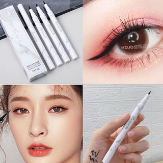 ของแท้ซุปเปอร์กันน้ำและยาวนานไม่สำคัญสามเณรอายไลเนอร์Genuine black liquid eyeliner, super black, waterproof and long-las