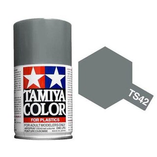 Tamiya Spray Color สีสเปร์ยทามิย่า TS-42 LIGHT GUN METAL 100ML