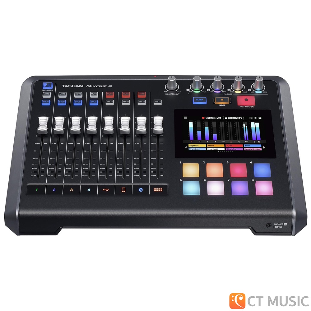 tascam-mixcast-4-podcast-recording-console