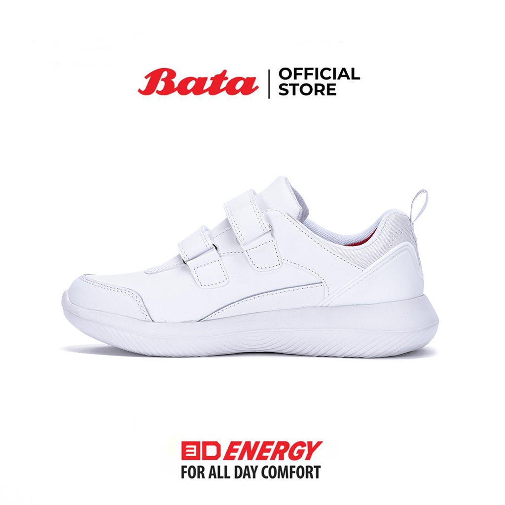 bata-บาจา-รองเท้าพละเด็กนักเรียน-ถูกระเบียบ-ผ้าใบ-รุ่น-3d-energy-สีขาว-4411919