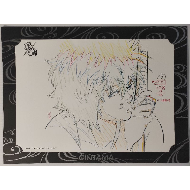 poster-กระดาษ-gintama-b-21-29-7cm-set5แผ่น