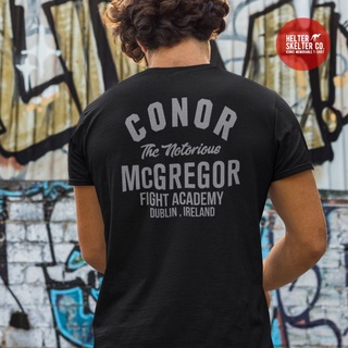 ผ้านุ่ม คอลูกเรือเสื้อยืดคอกลมเสื้อยืด พิมพ์ลาย Conor McGregor UFC Fighter MMA Pride Distro สําหรับผู้ชายผ้าฝ้ายแท้