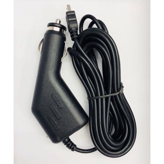 สายชาร์จกล้องรถยนต์ ต่อปลั๊กบุหรี่ อุปกรณ์ชาร์จไฟในรถยนต์ Car Charger - Black