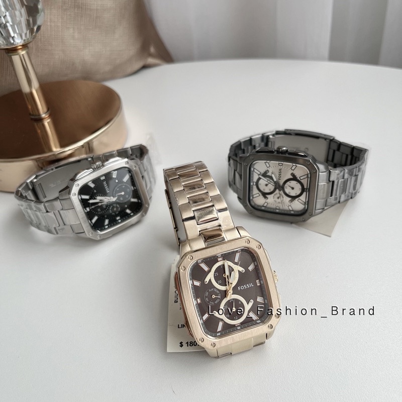 ภาพหน้าปกสินค้าผ่อน0%แท้100% นาฬิกาข้อมือ FOSSIL Multifunction Silver Tone Stainless Steel Watch BQ2655 BQ2656 BQ2657 จากร้าน love_fashion_brand บน Shopee