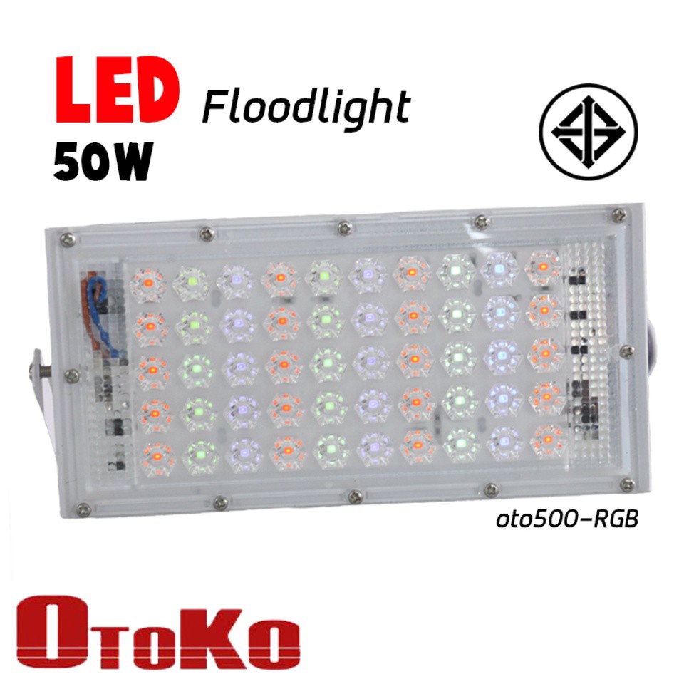 โคมไฟ-โคมไฟถนน-otoko-50w-led-floodlight-ไฟถนน-โคมไฟภูมิทัศน์-supshop