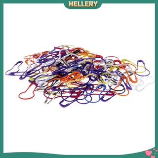 สินค้า [Hellery] หมุดโลหะหลากสีสําหรับเย็บผ้า 100 ชิ้น