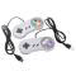 Deceble จอยเกม 4 ปุ่ม Super Nintendo SNES USB สําหรับตัวควบคุม PC / MAC