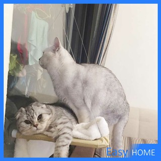เปลแมว เปลแมวติดกระจก 55x35ซม. รับน้ำหนักได้ถึง 15 kg ที่นอนแมว บ้านแมว ของเล่นแมว Cat Windows Bed Siter