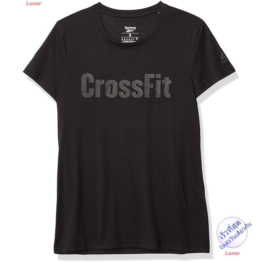 luner-เสื้อยืดยอดนิยม-reebok-mens-crossfit-read-tee-reebok-popular-t-shirts