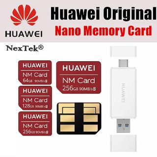 สินค้า แท้100% Huawei NM Card 90MB/s 64GB/128GB/256GB Apply to Mate20 Pro Mate20 X P30 P40 Matepad Pro Gen 1 Nano Memory Card Reader แท้เมมโมรี่การ์ด 100 % Huawei Nm 90mb / S Huawei Nm 64 Gb / 128 Gb / 256 Gb Mate 20 X P30 P40 Matepad Pro Gen 1 Nano