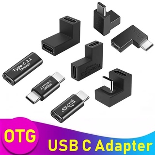 USB 3.1ประเภท C อะแดปเตอร์ชายหญิง Converter 10 Gbps USB C ชาร์จข้อมูล Sync เชื่อมต่อปลั๊กสำหรับแล็ปท็อปแท็บเล็ตโทรศัพท์