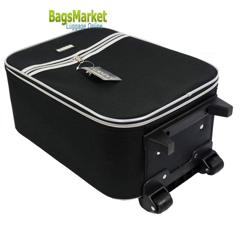 bagsmarket-กระเป๋าเดินทางล้อลาก-20-นิ้ว-แบรนด์-cando-แบบหน้าเรียบ-2-ล้อคู่ด้านหลัง-รุ่น-f1177-20-black