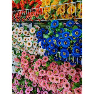 ภาพหน้าปกสินค้าช่อเยอร์บีร่า#1 ดอกไม้ปลอม ประดับ จัดแจกัน ที่เกี่ยวข้อง