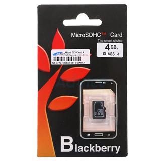 Micro SD 4GB Blackberry (Class 4) No Adapter
