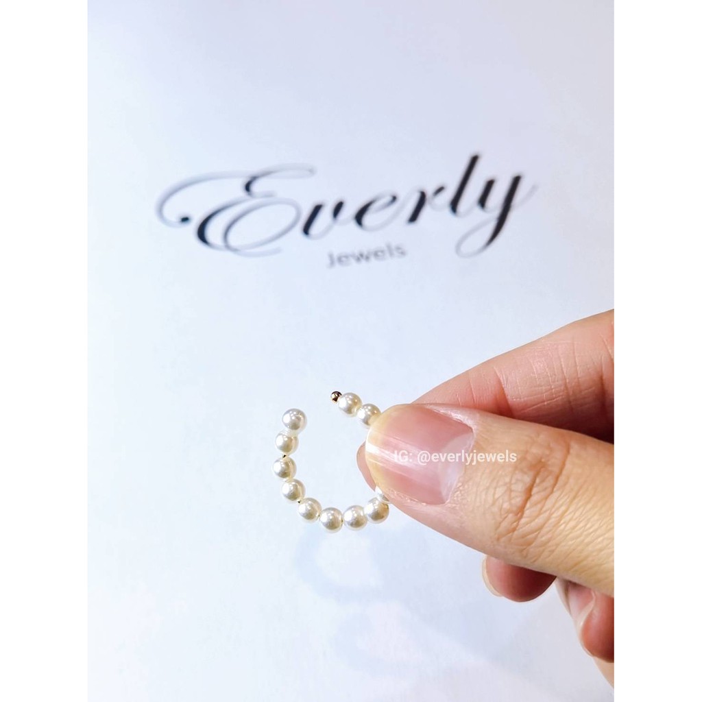 earcuff-9-ต่างหูคล้องหู-มุข-2cm-พร้อมส่ง