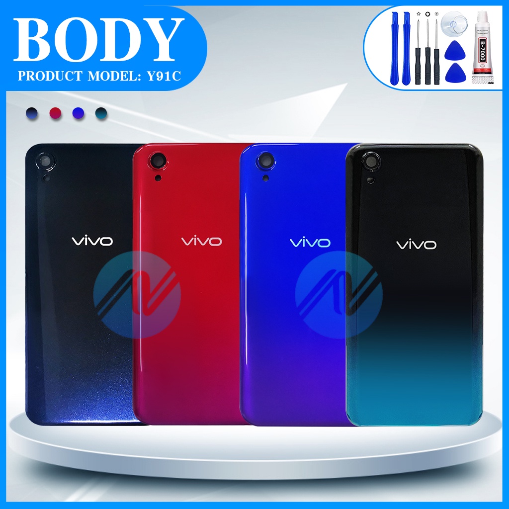 บอดี้-vivo-y91c-ฝาหลัง-เคสกลาง-vivo-y91c-body