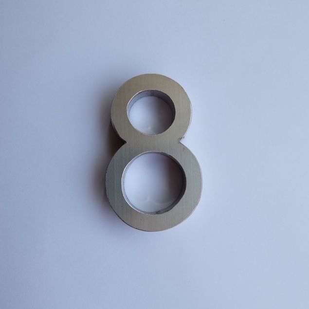 ตัวเลขสแตนเลส-ป้ายบ้านเลขที่-เลข-8-ขนาด-8-ซม-นูน-1-5-cm-ป้ายบ้านเลขที่-ตัวเลขสแตนเลสสไตล์โมเดิร์น-ลอฟท์-designfac