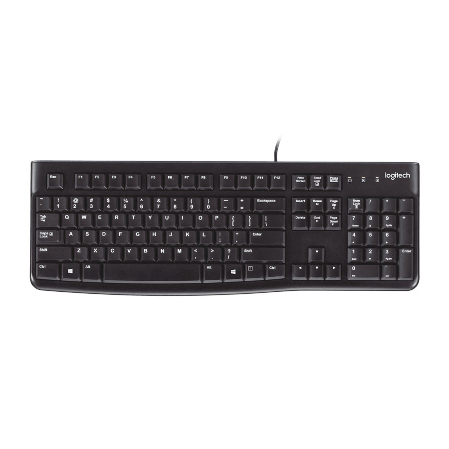 คีย์บอร์ด-logitech-k120-keyboard-สีดำ-ของแท้-ประกันศูนย์